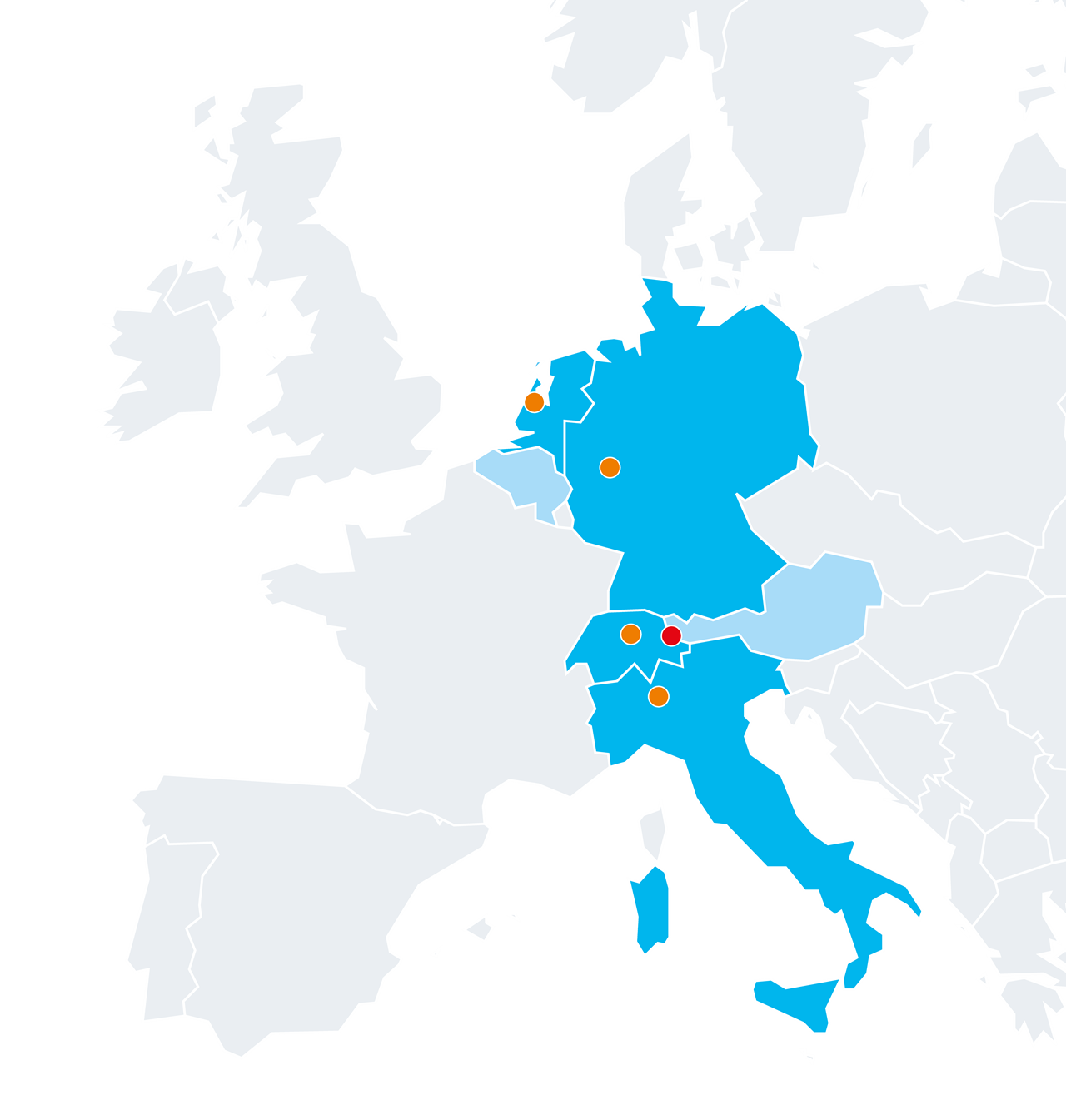 Europe Map  European presence 