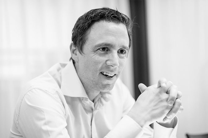 Director of the Arosa Tourist Board, Pascal Jenny 