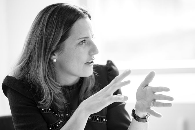 picture showing Patricia Mattle during the interview