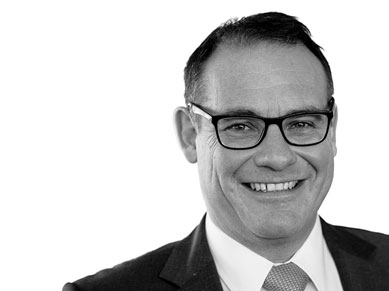 A picture of Beat Hauenstein giving the interview.