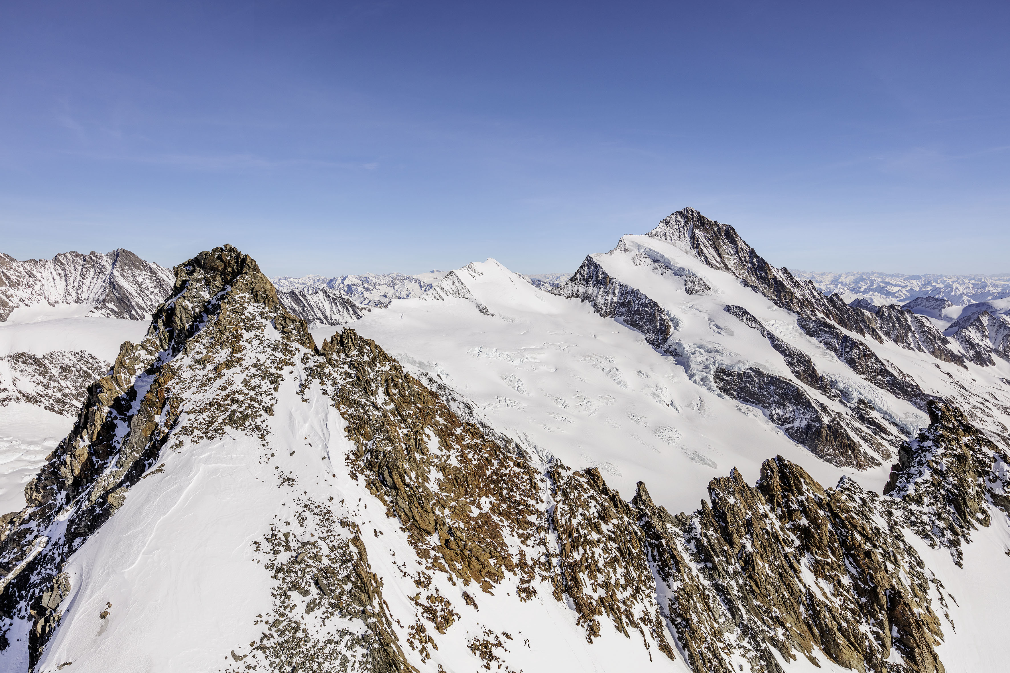 Picture showing a mountain panorama