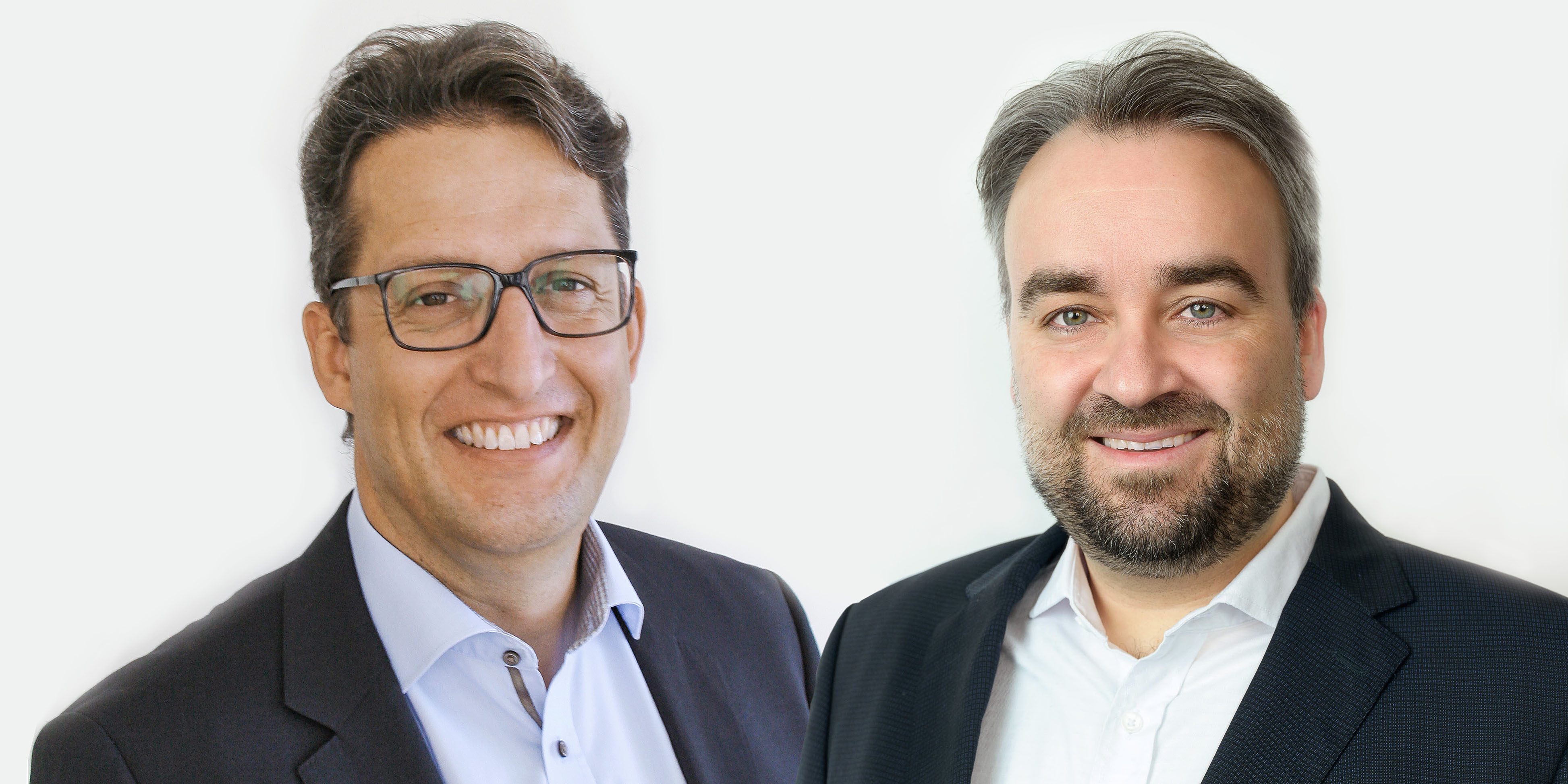 Portrait of Claude Schwarz and Bruno Catarino